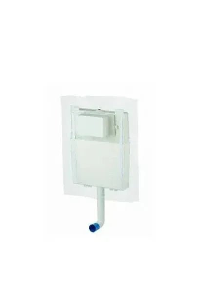 Cisterna de doble descarga para inodoros con fijación en la pared ideal para baños modernos WALLFIT de Unisan