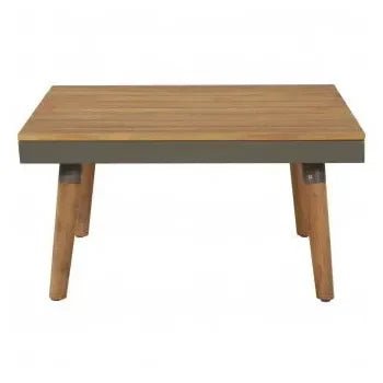Conjunto de muebles para el jardín fabricado en madera acacia color marrón y gris de vidaXL 6