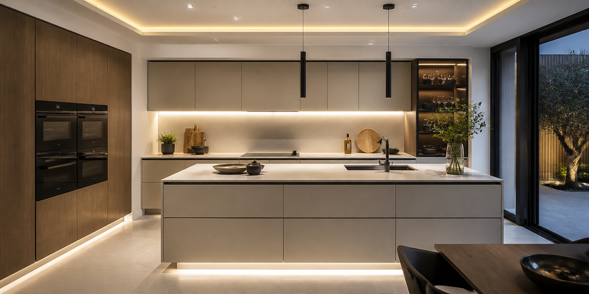 Cocinas modernas: estilos, distribución y materiales