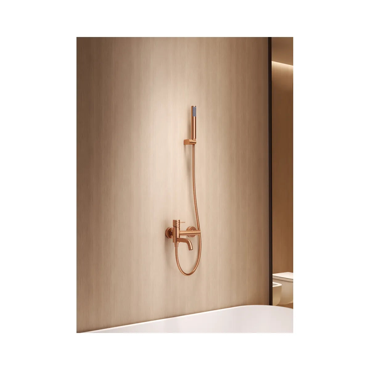 Kit Baño/Ducha Monomando Genova Níquel Cepillado Imex - ambiente_2 - Imex