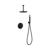 ENSEMBLE DOUCHE MONOCOMMANDE ENCASTRÉ PIAMONTE NOIR MAT