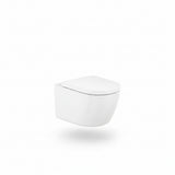 Roca Meridian – Inodoro Suspendido con Tapa, Salida Horizontal color Blanco