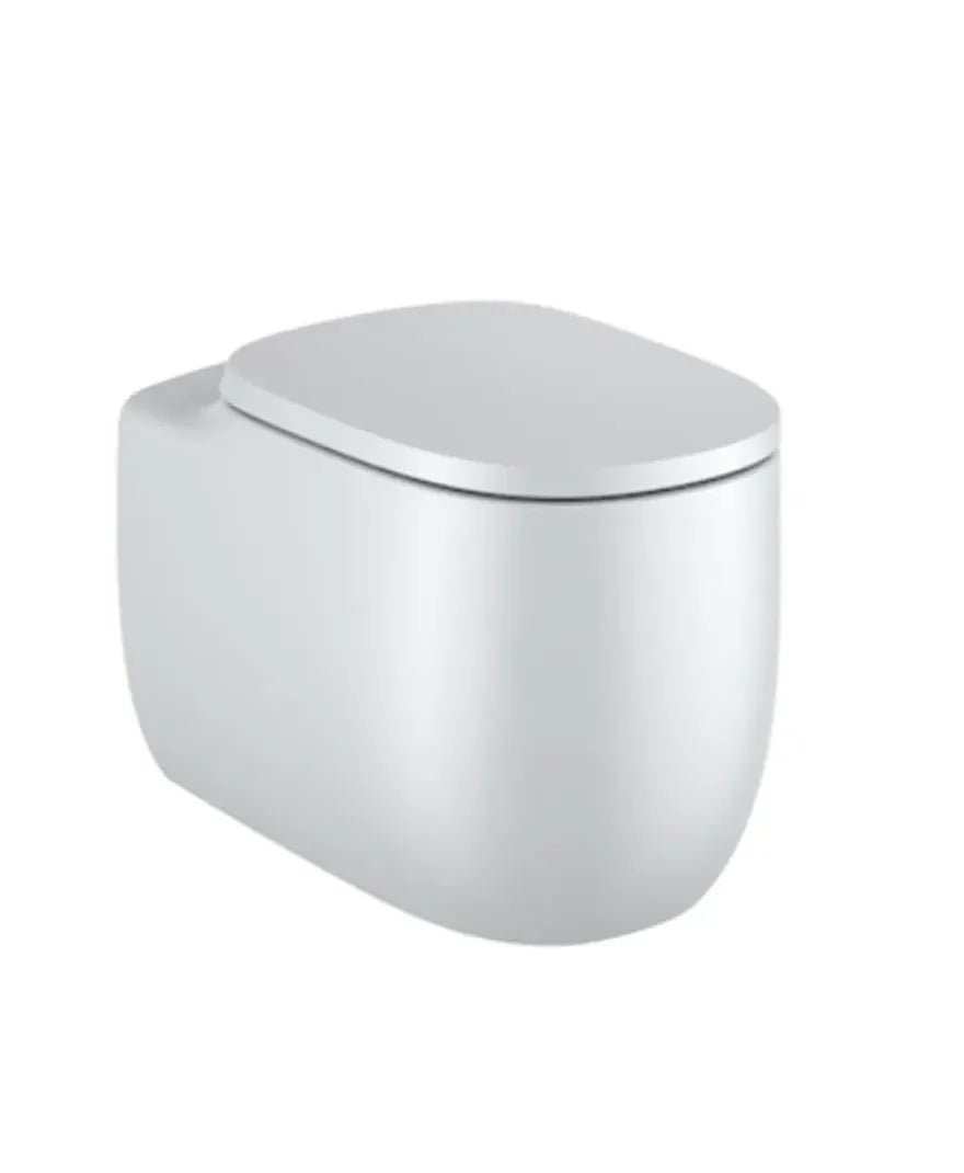 Inodoro de tanque alto de 39,5 cm fabricado en porcelana con acabado de color perla Beyond Roca - Vista 1