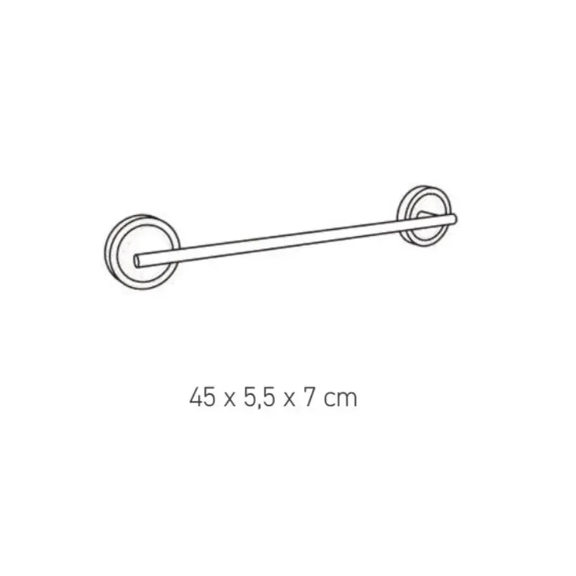 Toallero barra de acero cromado BRIGHT de Aquore 2