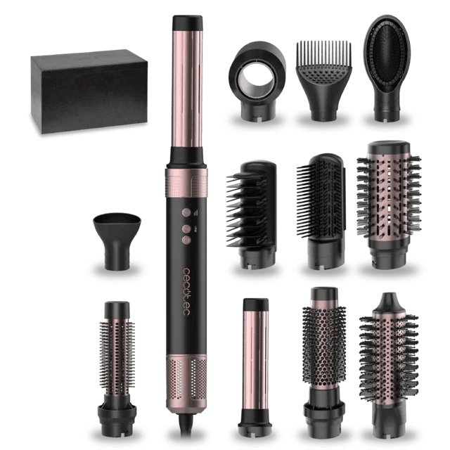 Moldeador Multifuncional AirGlam con 12 cabezales tecnología Coanda motor digital brushless y revestimiento cerámico 2