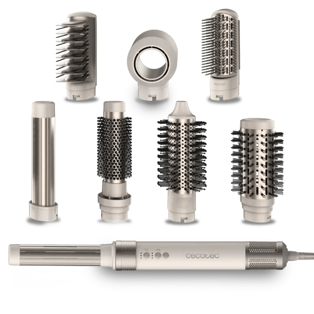 Cecotec AirGlam Champán – Moldeador 8 en 1 Coanda 2