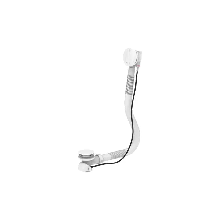 Bañera de forma rectangular de 120 cm fabricada en acero de color blanco Contesa Roca - Vista 3