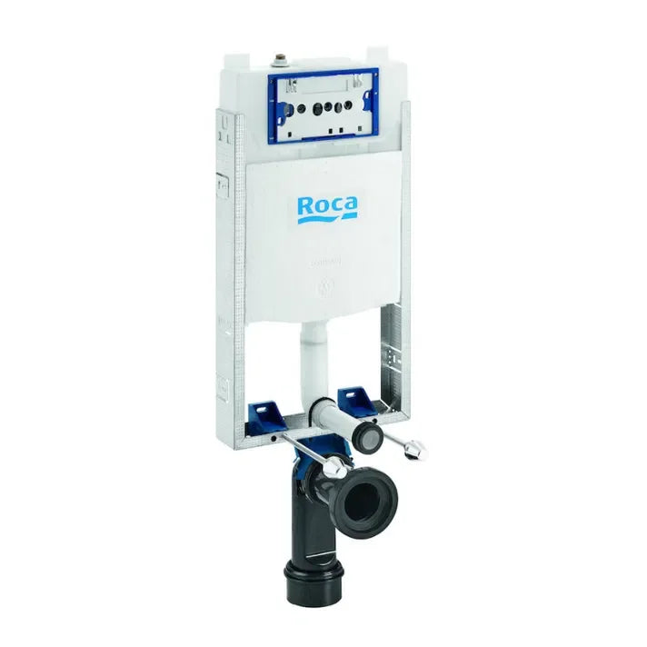 Bastidor empotrable con cisterna de doble descarga con accesorios para instalación Basic One WC Roca - Vista 1