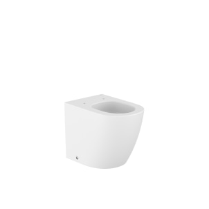 Roca Meridian – Taza de Inodoro para Tanque Alto o Empotrable (Sin Tapa), Salida Dual, Varios Colores