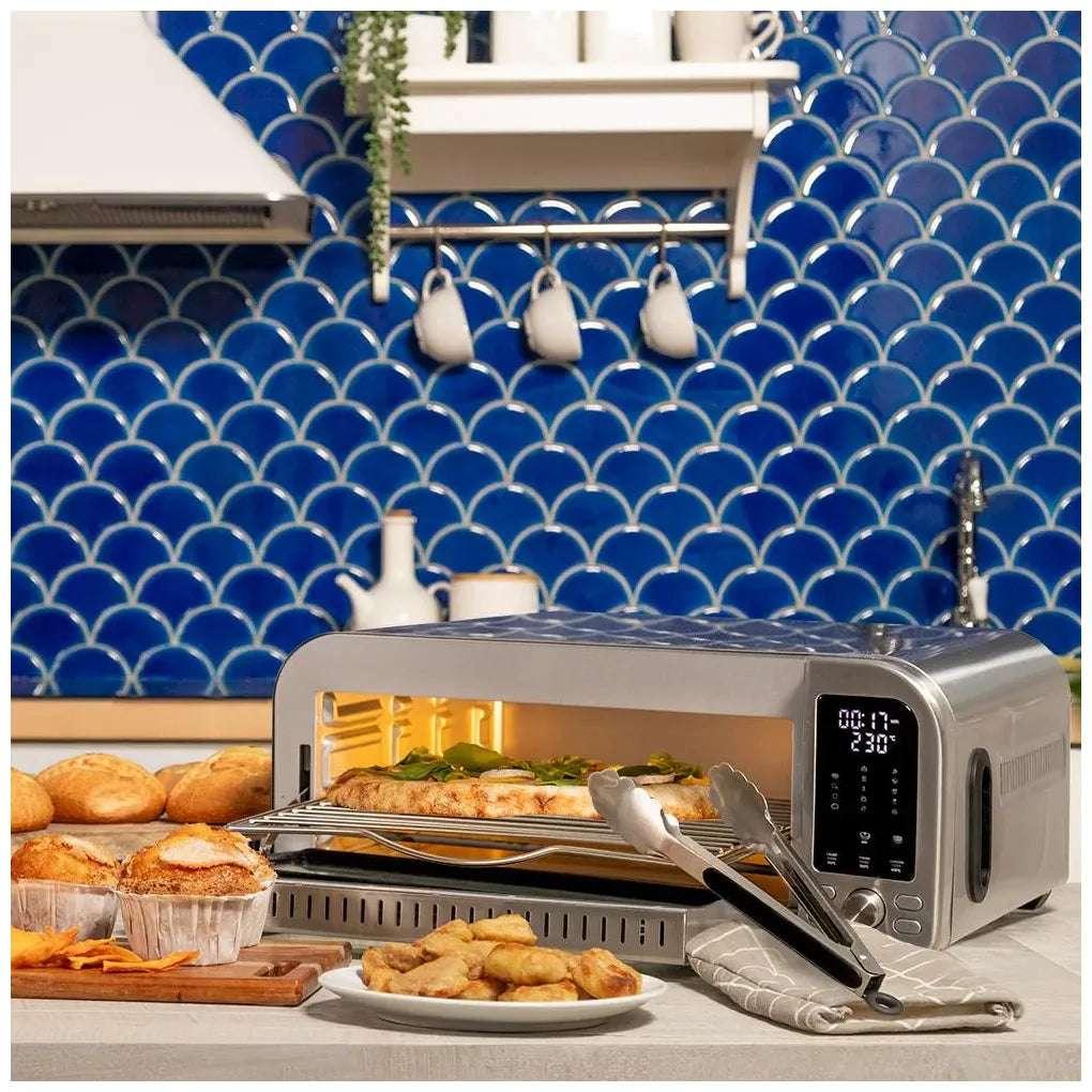 Horno Eléctrico 2000W para Pizzas y Más con 15 Funciones y Accesorios Completos de Cecotec 4