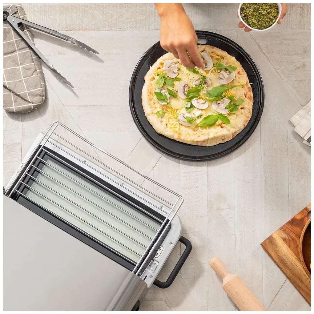Horno Eléctrico 2000W para Pizzas y Más con 15 Funciones y Accesorios Completos de Cecotec 6