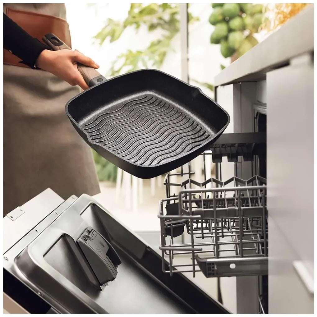 Grill de Aluminio Fundido 28 cm, Antiadhente, Apto Lavavajillas y Todas Cocinas de Cecotec 6