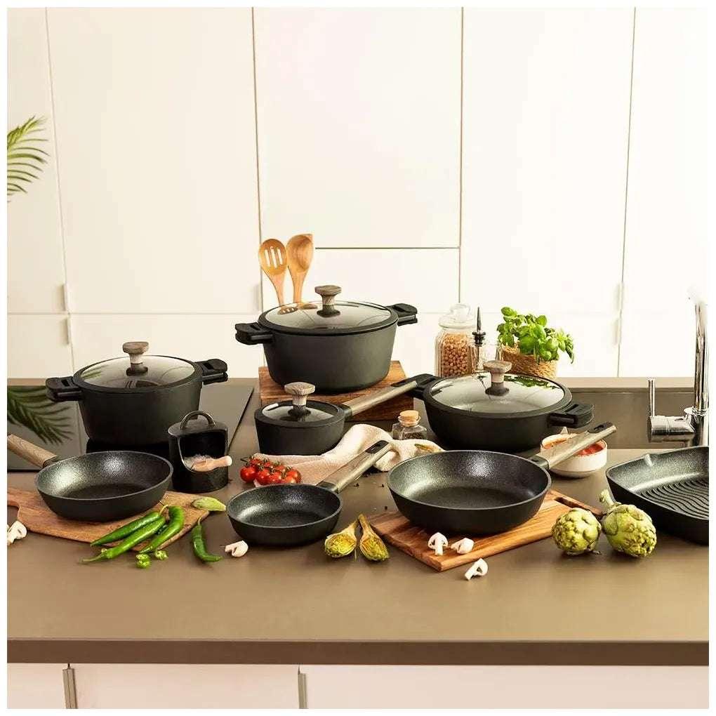 Set de Sartenes Antiadherentes Polka Excellence 20-24-28 cm para Todas las Cocinas de Cecotec 9