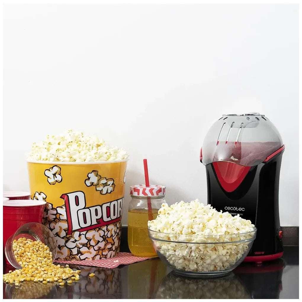 Palomitero Fun&Taste 1200W: Palomitas Saludables en 2 Minutos, Compacto y Seguro de Cecotec 3