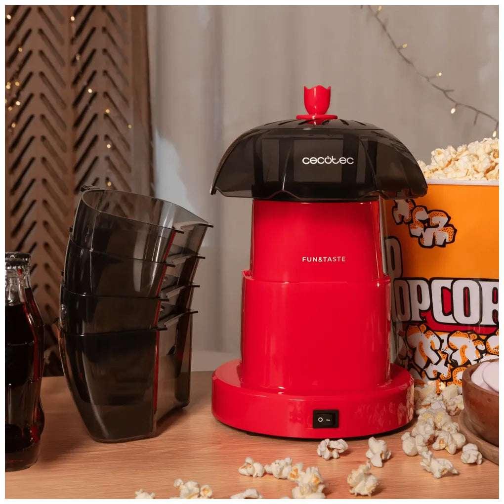 Palomitero Fun&Taste Lotus 1200W: Palomitas Saludables en 2 Minutos de Cecotec 6