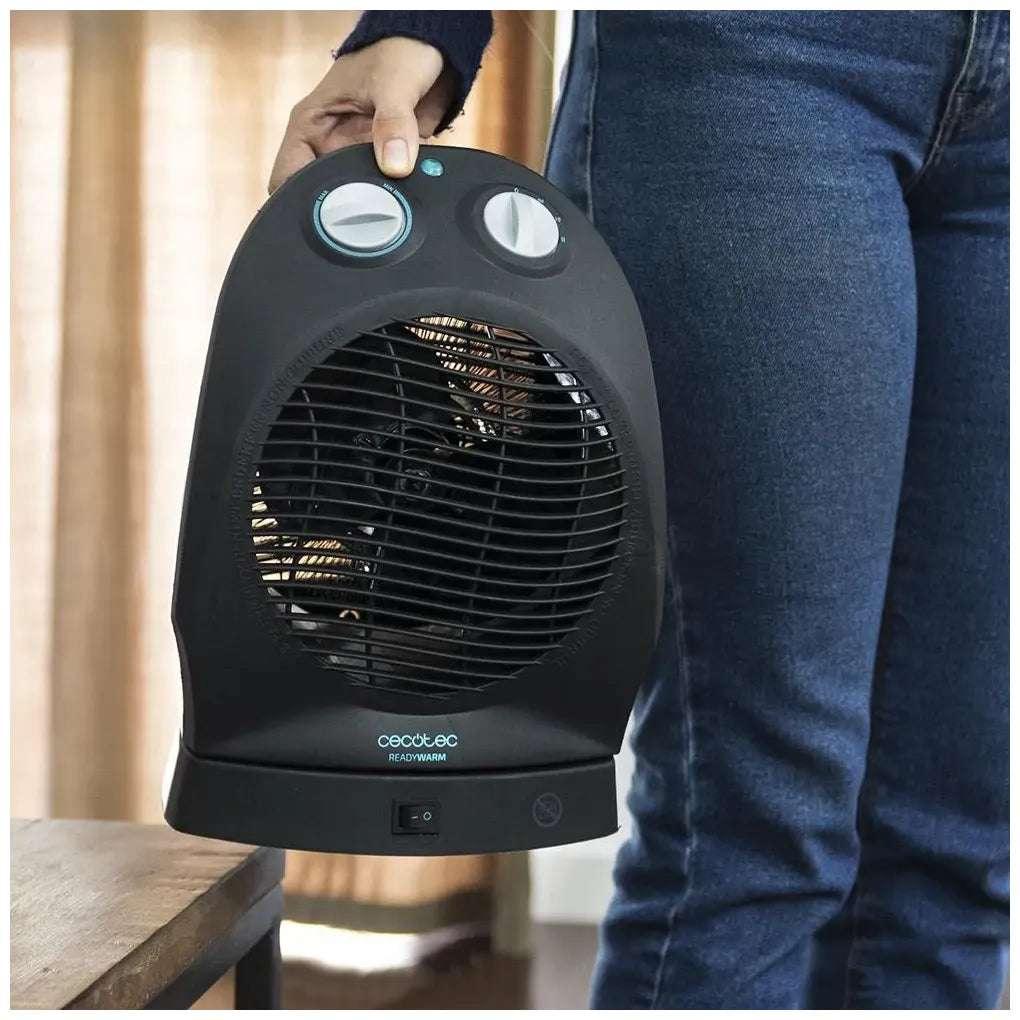 Termoventilador 2400W Silencioso con Oscilación y Modos Eco y Turbo de Cecotec 9