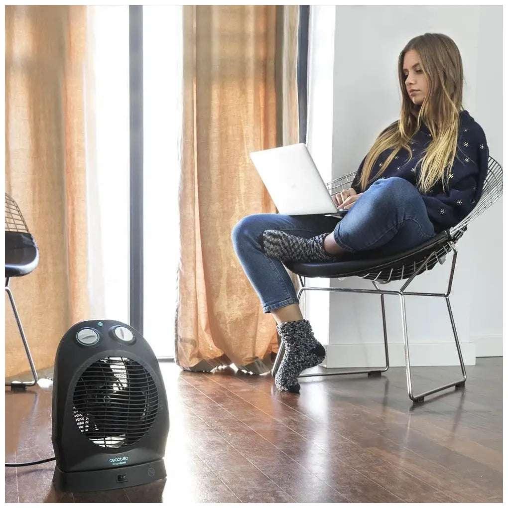 Termoventilador 2400W Silencioso con Oscilación y Modos Eco y Turbo de Cecotec 10