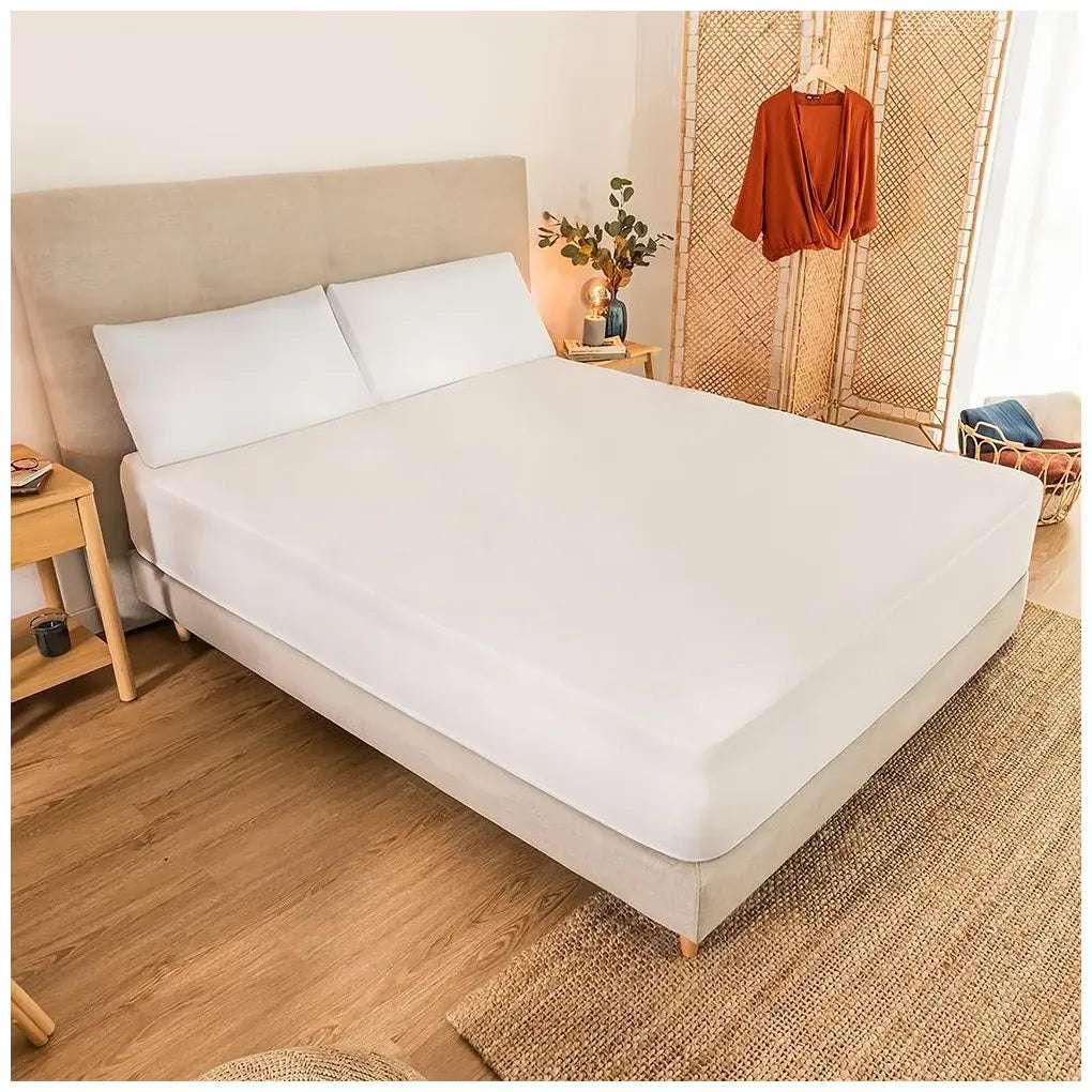 Protector de Colchón Transpirable e Impermeable de Algodón 100% con Certificado Oekotex de Cecotec 5