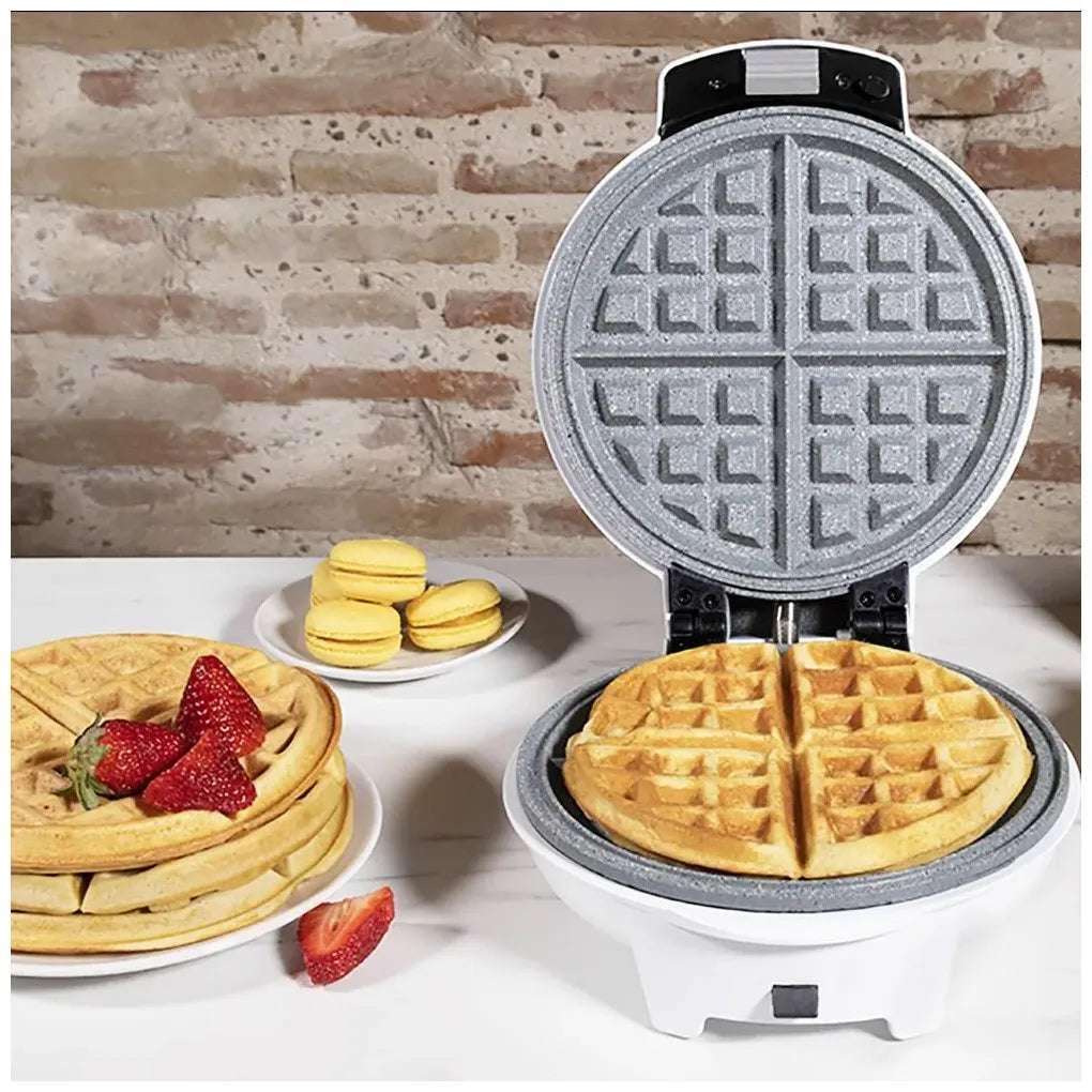 Gofrera Eléctrica 3 en 1: Gofres, Donuts y Muffins con Placas Ecológicas de Cecotec 4