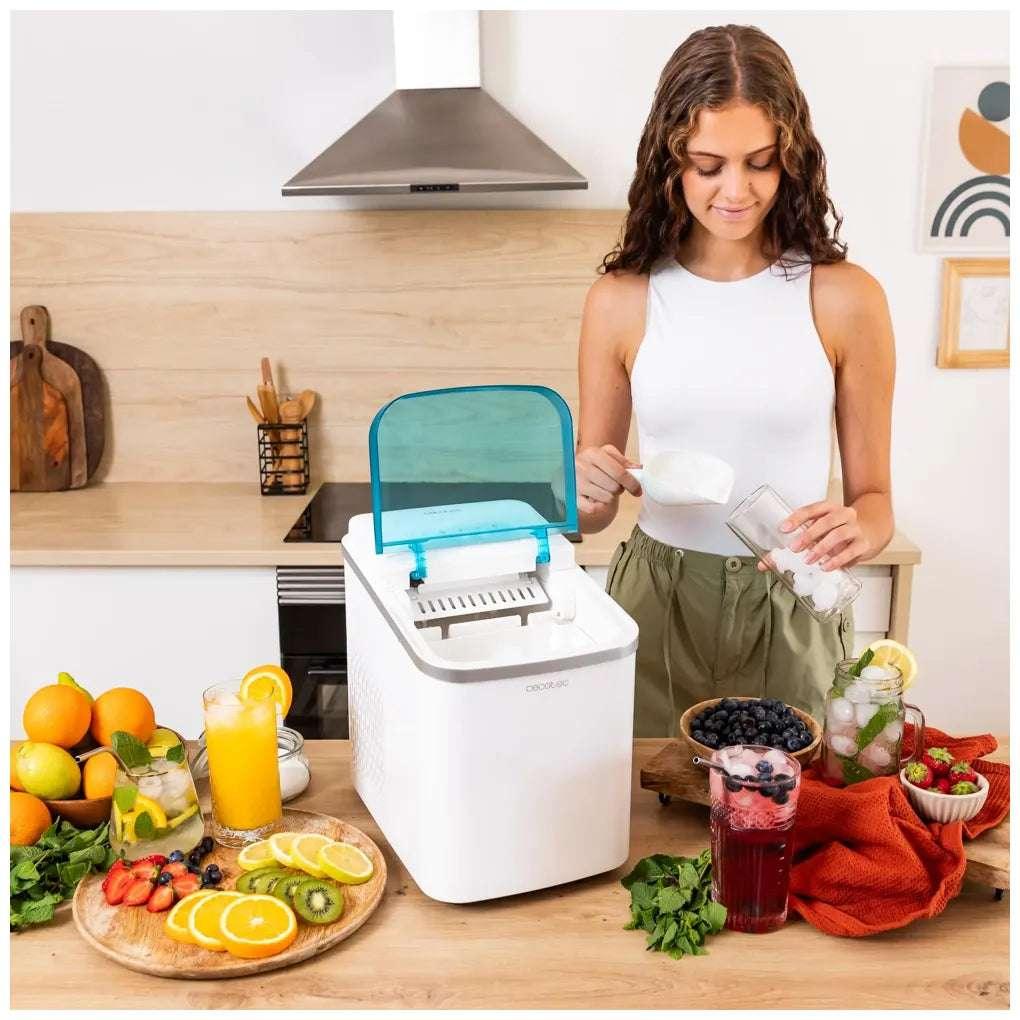 Máquina de Hielo Chillin' Ice 1200: 12 kg/día, 105 W, Autolimpieza y Display Táctil de Cecotec 6