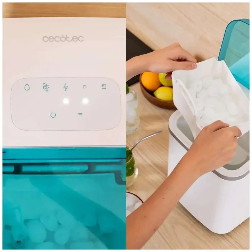 Máquina de Hielo Chillin' Ice 1200: 12 kg/día, 105 W, Autolimpieza y Display Táctil de Cecotec 10