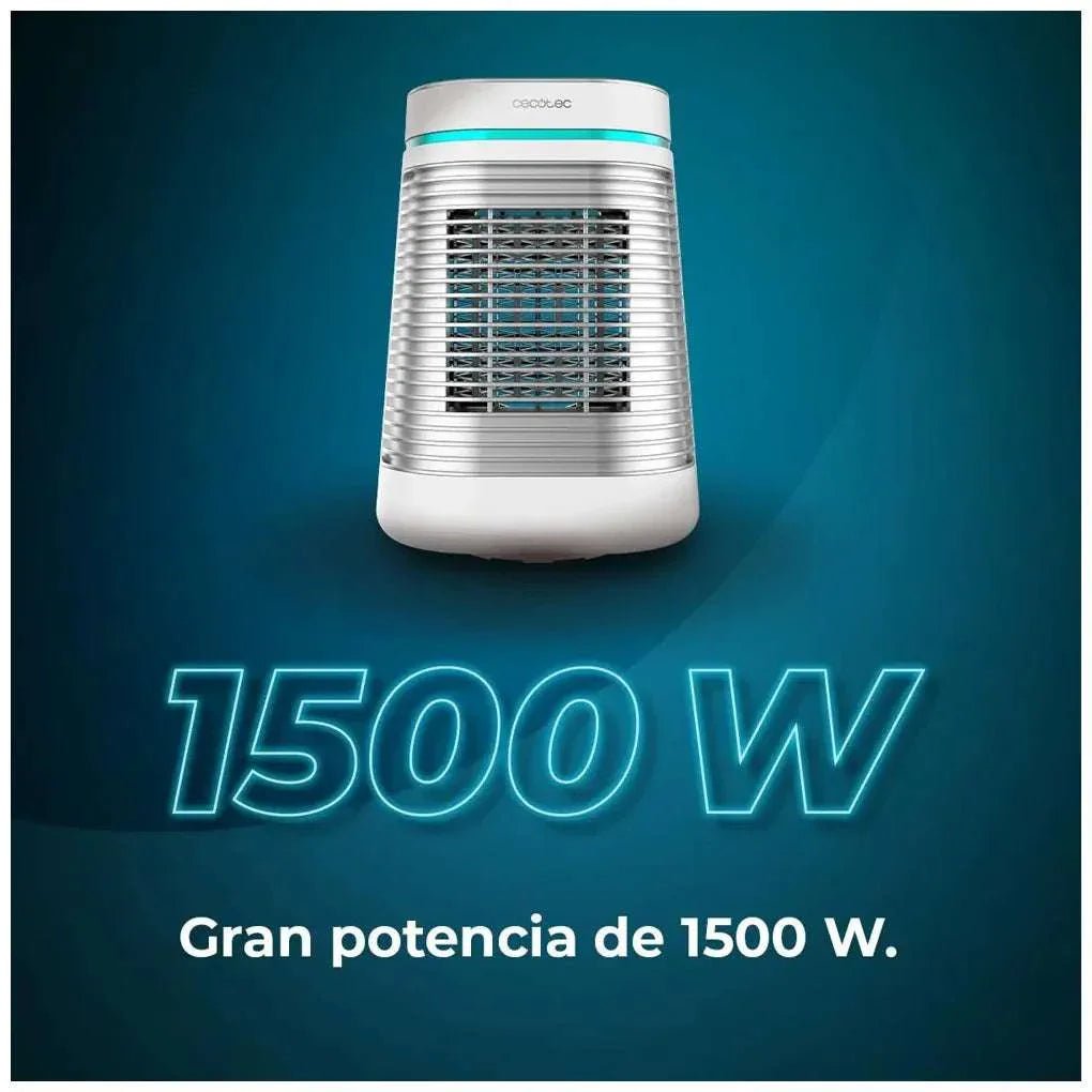 Calefactor Cerámico 1500W con Oscilación y Seguridad para Espacios de 15m² de Cecotec 4
