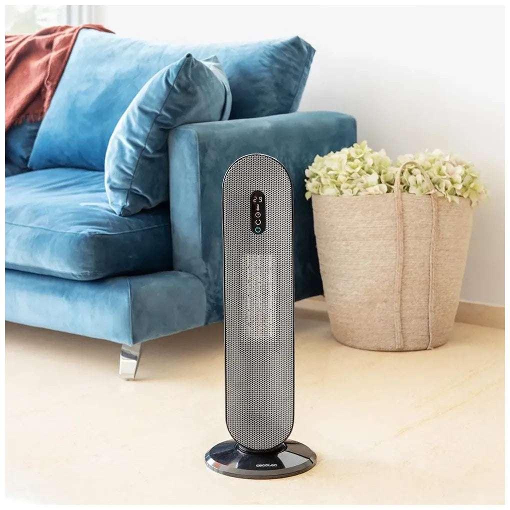 Calefactor Cerámico 2000W con Control Remoto, Oscilación y Seguridad Avanzada de Cecotec 7