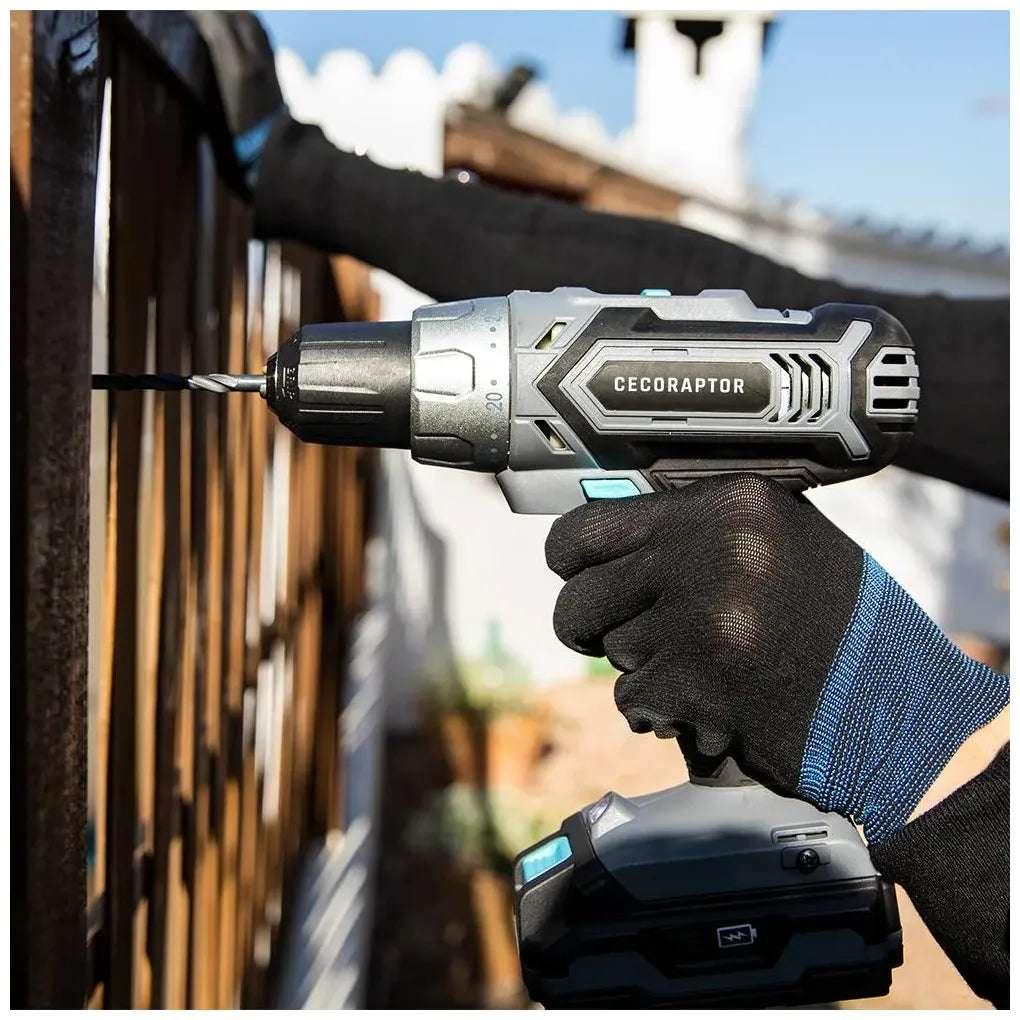 Taladro Atornillador 20V con Batería, Torque Potente y Accesorios Completos de Cecotec 5