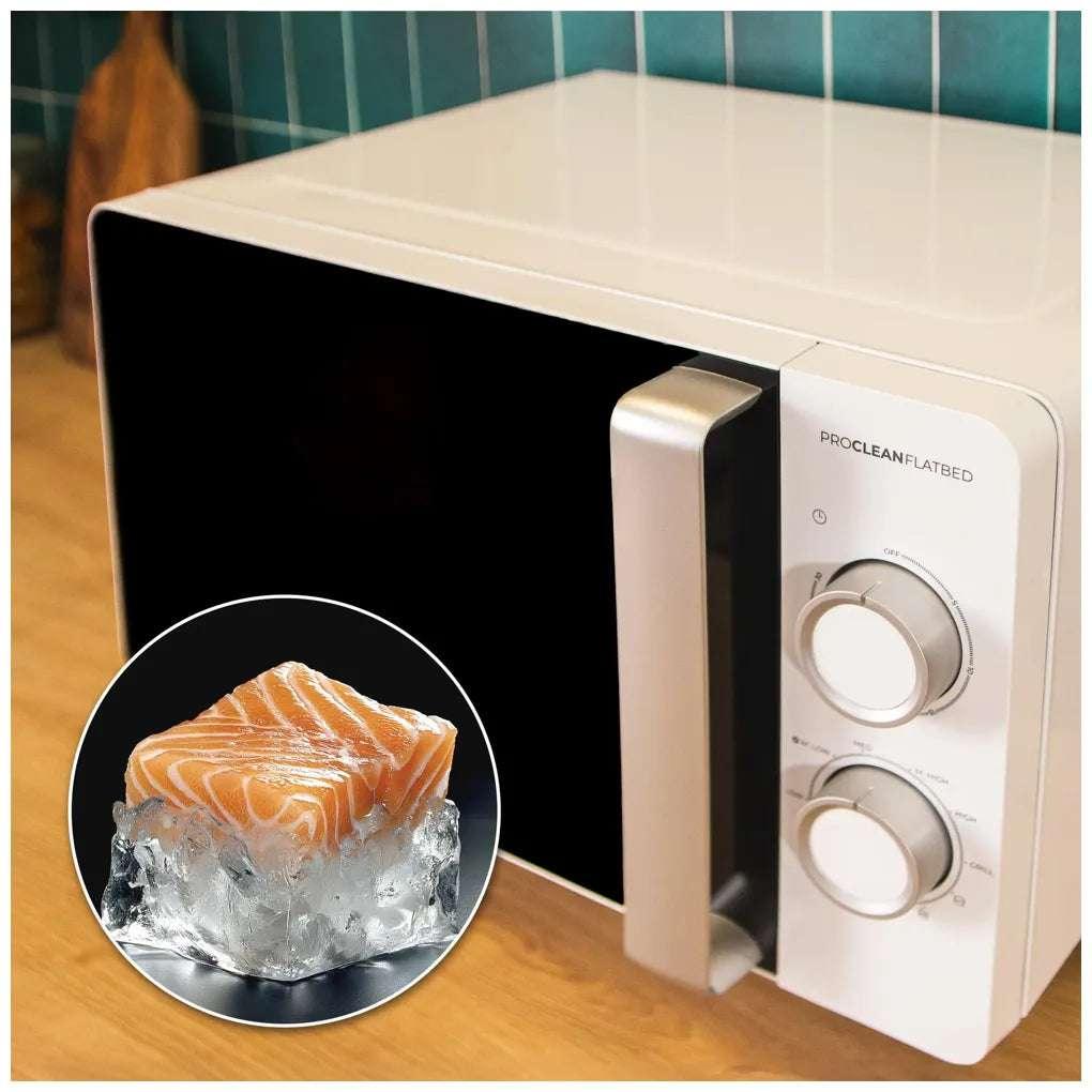 Microondas Flatbed 20L con Grill y Tecnología 3DWave para Cocina Moderna de Cecotec 8
