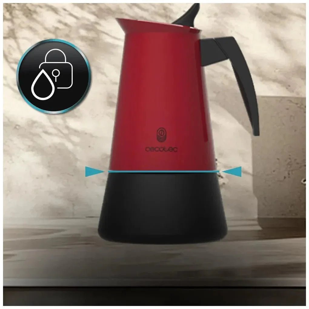 Cafetera Italiana de Acero Inoxidable para 6 Tazas: Elegancia y Versatilidad de Cecotec 5