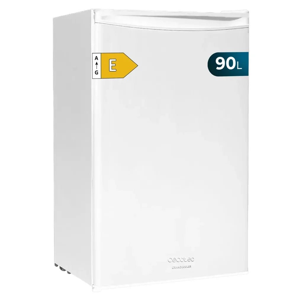 Mini Frigorífico 90L blanco compacto y eficiente con puerta reversible de Cecotec 4