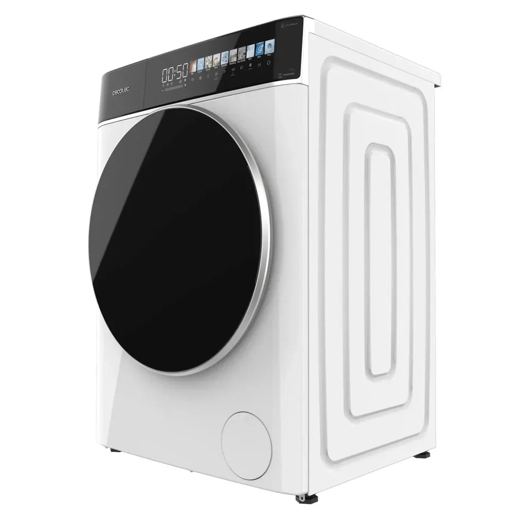 Lavadora Inteligente 9kg con Autodosis, Vapor y Motor Inverter para Ahorro Energético de Cecotec 3
