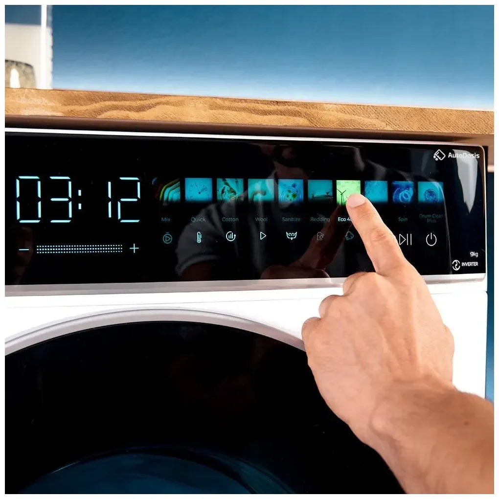 Lavadora Inteligente 9kg con Autodosis, Vapor y Motor Inverter para Ahorro Energético de Cecotec 8