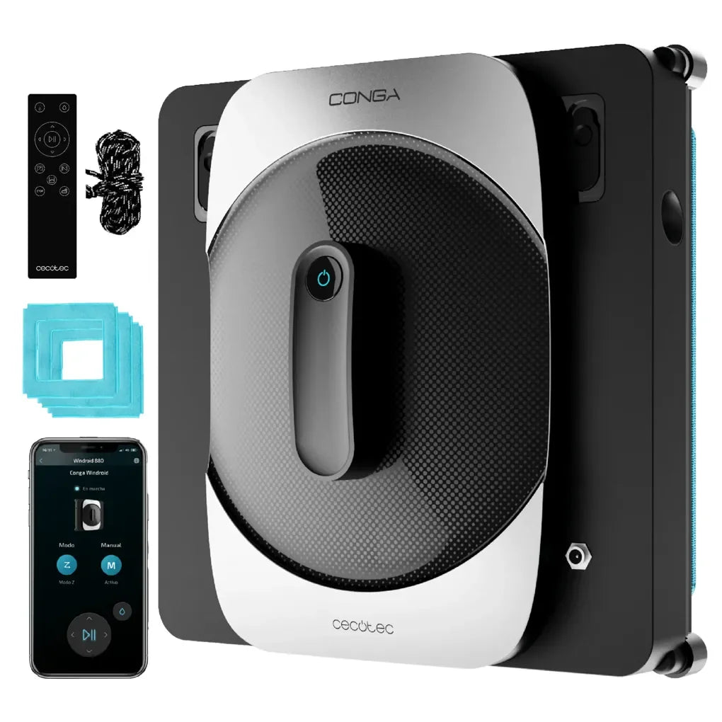 Robot Limpiacristales Inteligente con Doble Spray y Control por APP de Cecotec 2