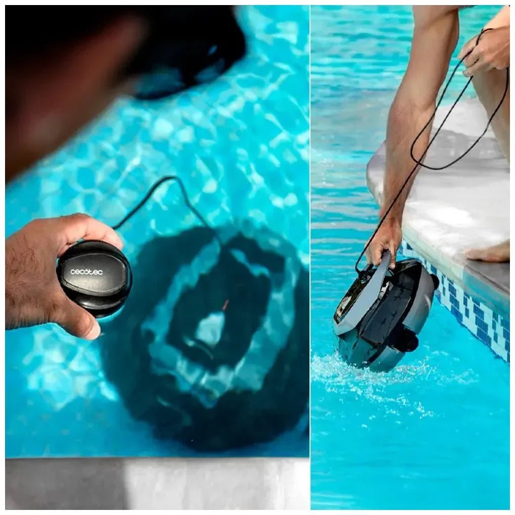 Robot Limpiafondos Inalámbrico para Piscinas: Eficiencia y Autonomía de 100 Minutos de Cecotec 6