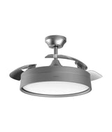 Retractable Leaf Ceiling Fan with LED, Cecotec Summer-Winter Function