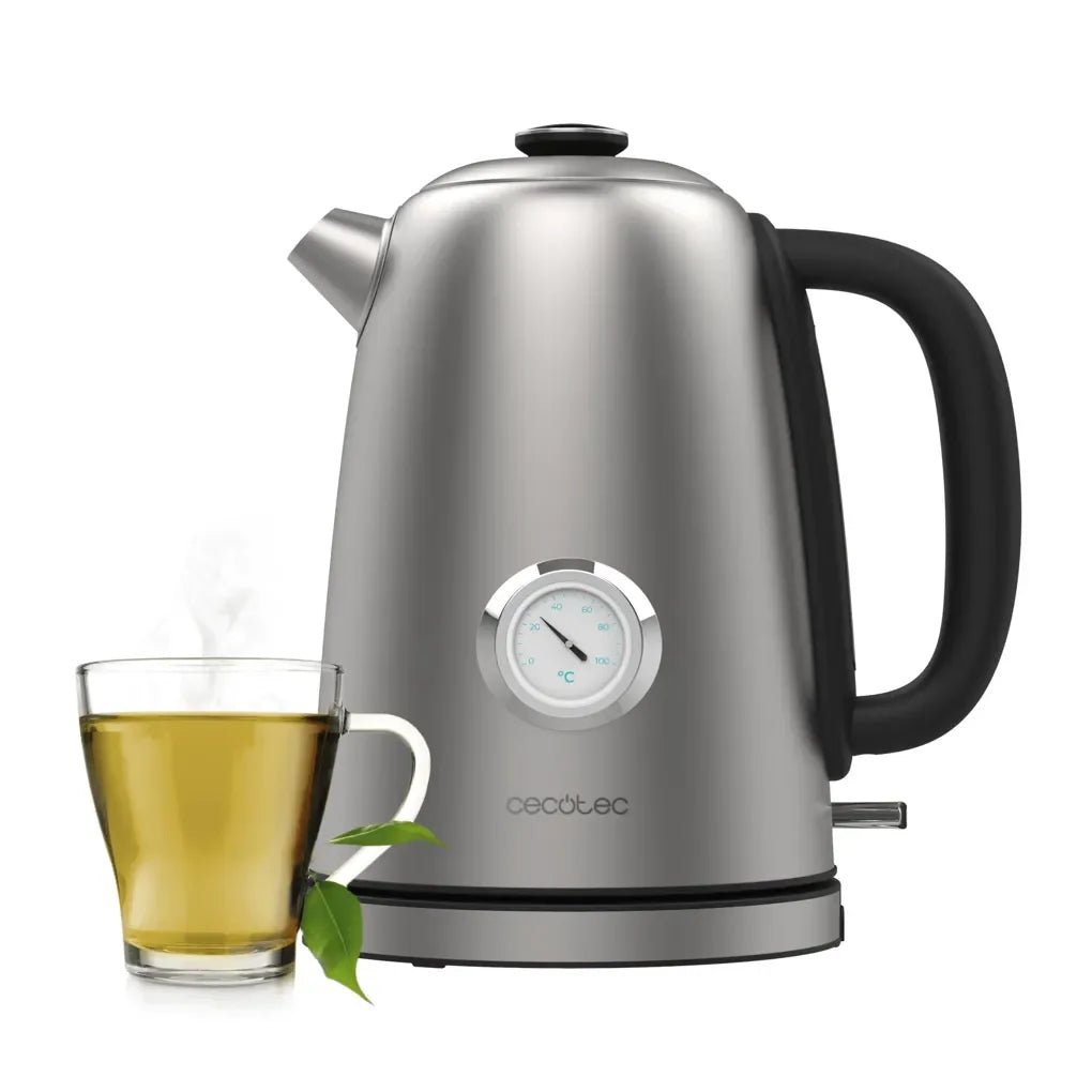 Hervidor de Agua Vintage 1.7L: Rápido, Seguro y Elegante con 2200W de Cecotec 2