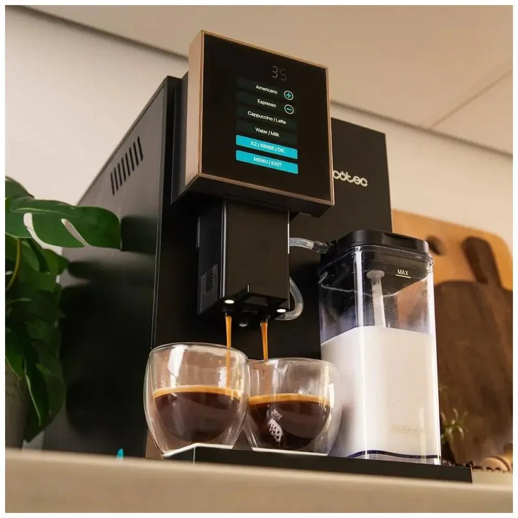Cafetera Compacta de Alto Rendimiento con 19 Bares y Tecnología Thermoblock de Cecotec 6