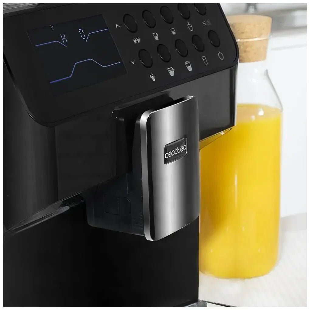 Cafetera Superautomática Premium con Depósito de Leche y 19 Bares de Presión de Cecotec 9