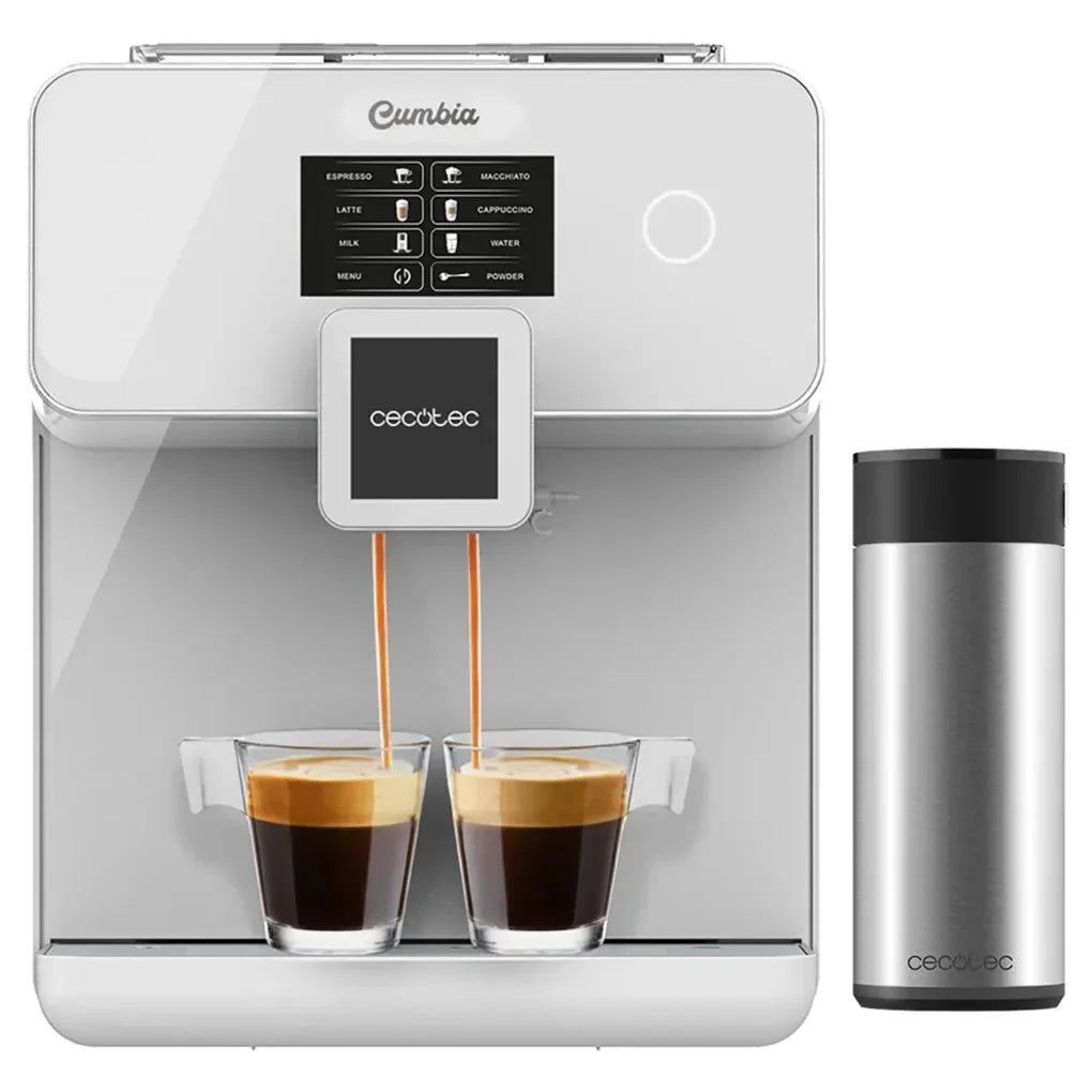 Cafetera Superautomática con Pantalla Táctil y Depósito de Leche para Cappuccino Perfecto de Cecotec 2
