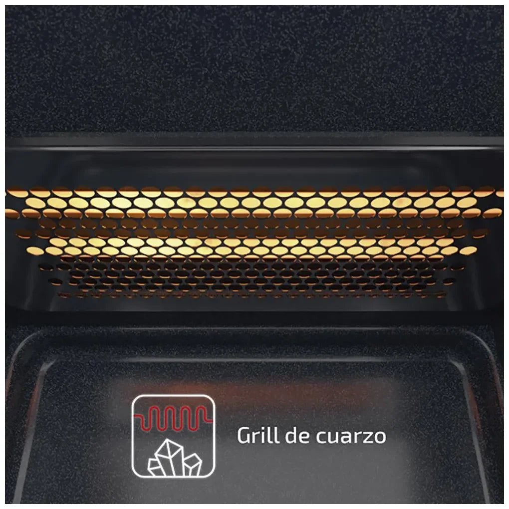 Microondas Plateado 700W con Grill, Tecnología 3DWave y Diseño Espejo 20L de Cecotec 6
