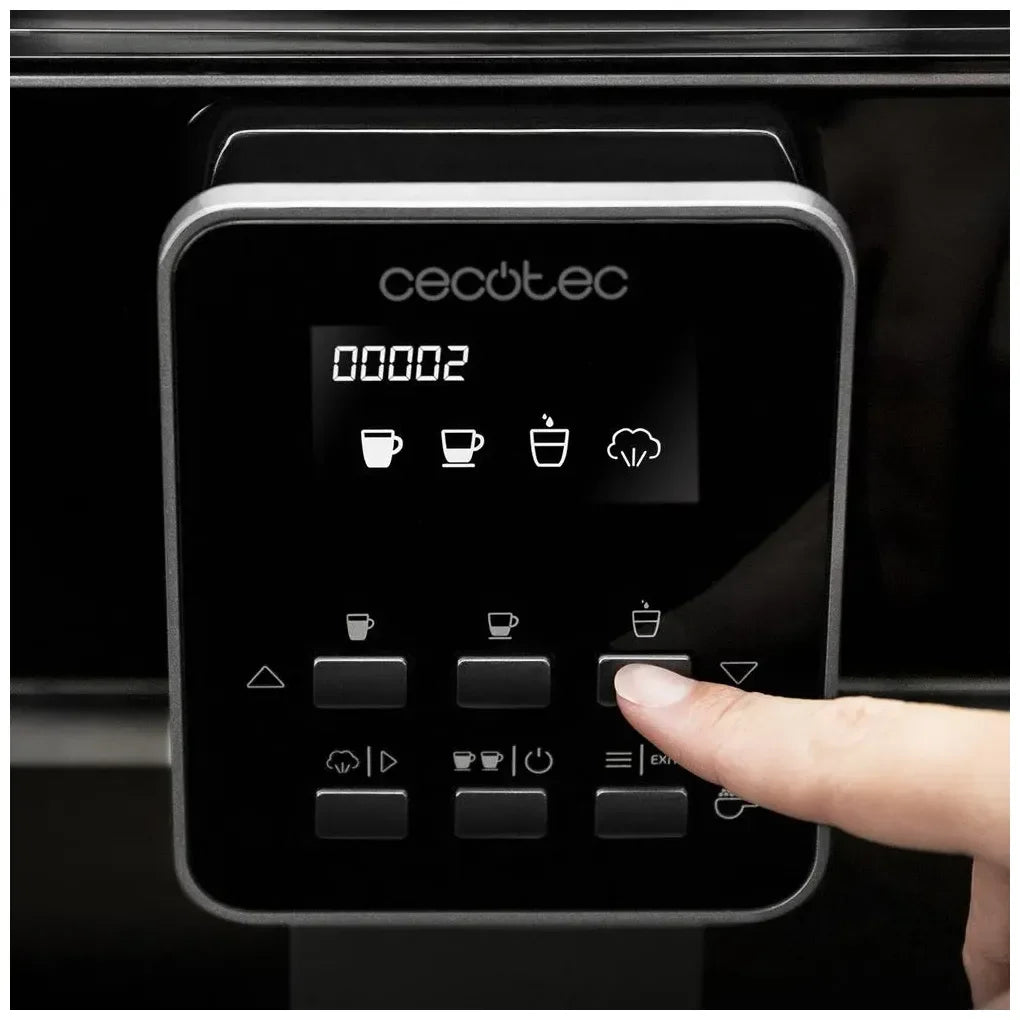 Cafetera Superautomática Premium: Espresso y Cappuccino con 19 Bares de Presión de Cecotec 4