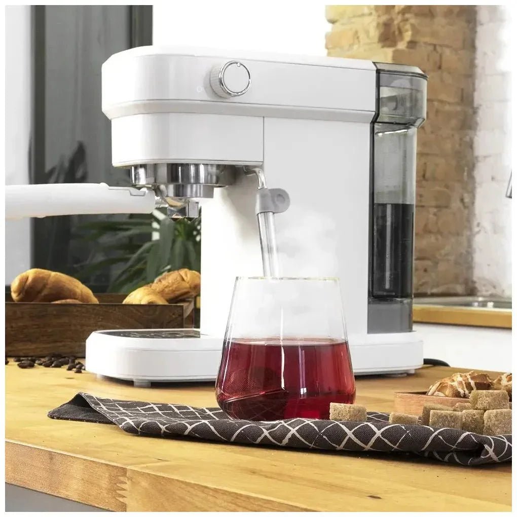 Cafetera Express Blanca: Potencia, Rapidez y Sabor para Espressos y Cappuccinos de Cecotec 8