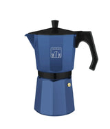 Italian Blue Coffee Maker for 12 Cups, Compatible with All Cecotec Cookers