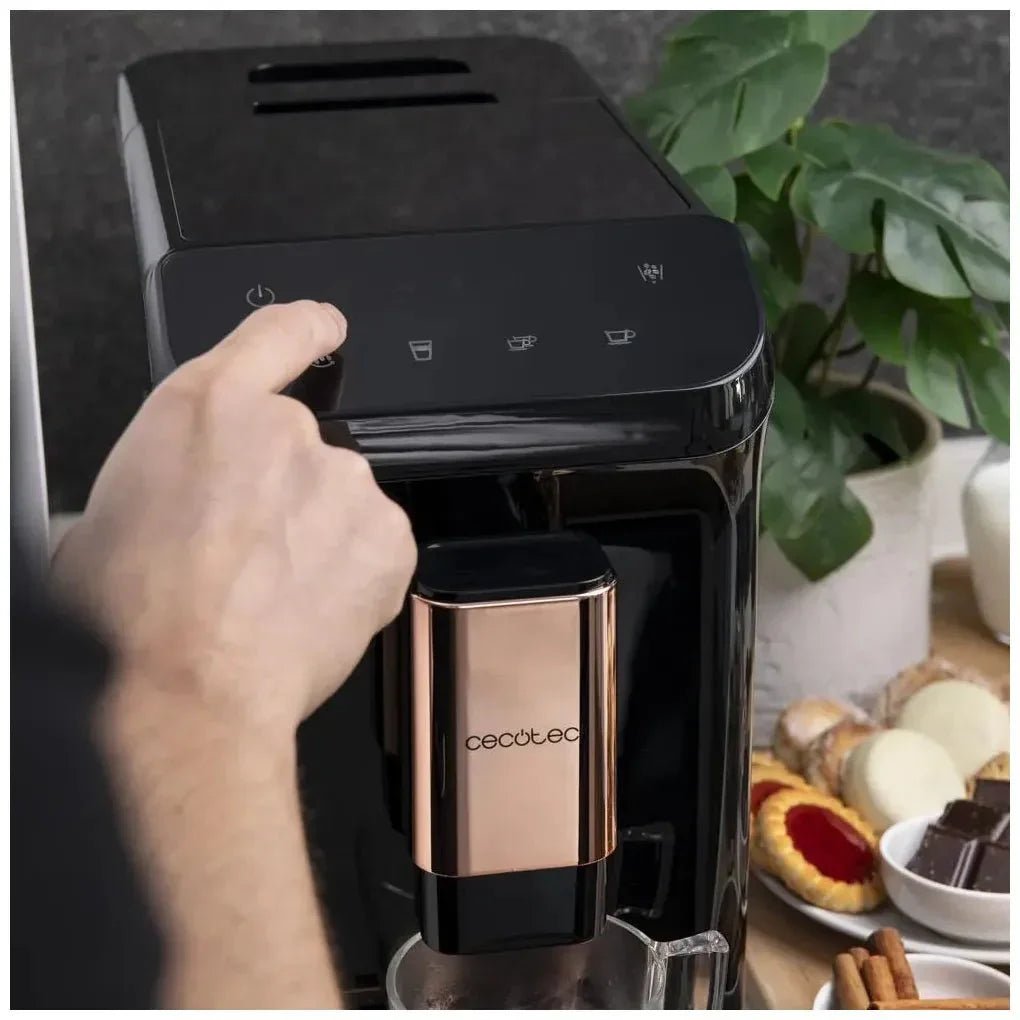 Cafetera Superautomática Compacta con 19 Bares y Tecnología Thermoblock de Cecotec 5