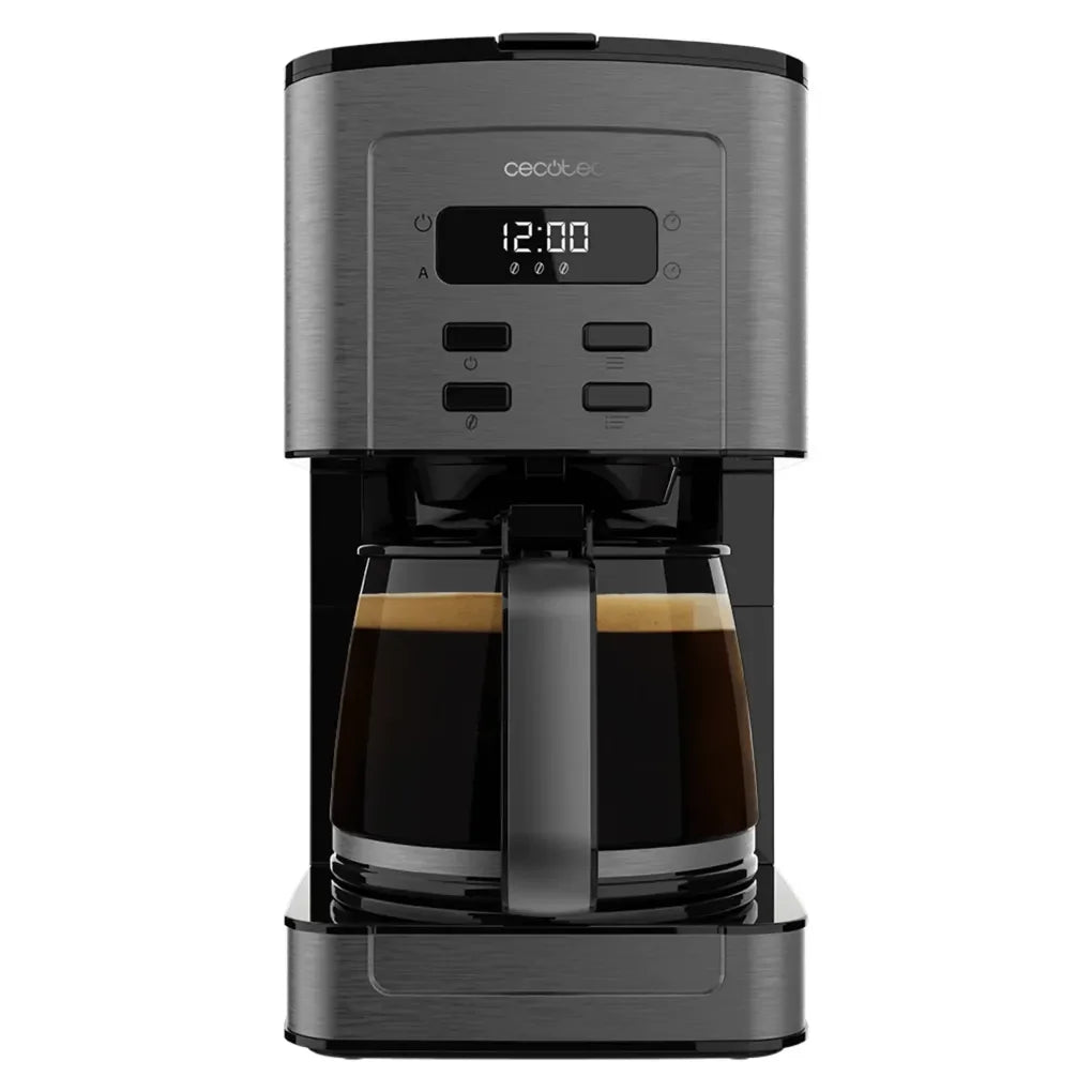 Cafetera de Goteo Digital 12 Tazas con Acero Inoxidable y Aroma Intenso de Cecotec 2