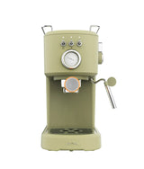 Cafetera Espresso Retro Verde 20 Bares con Vaporizador y Alta Potencia de Cecotec