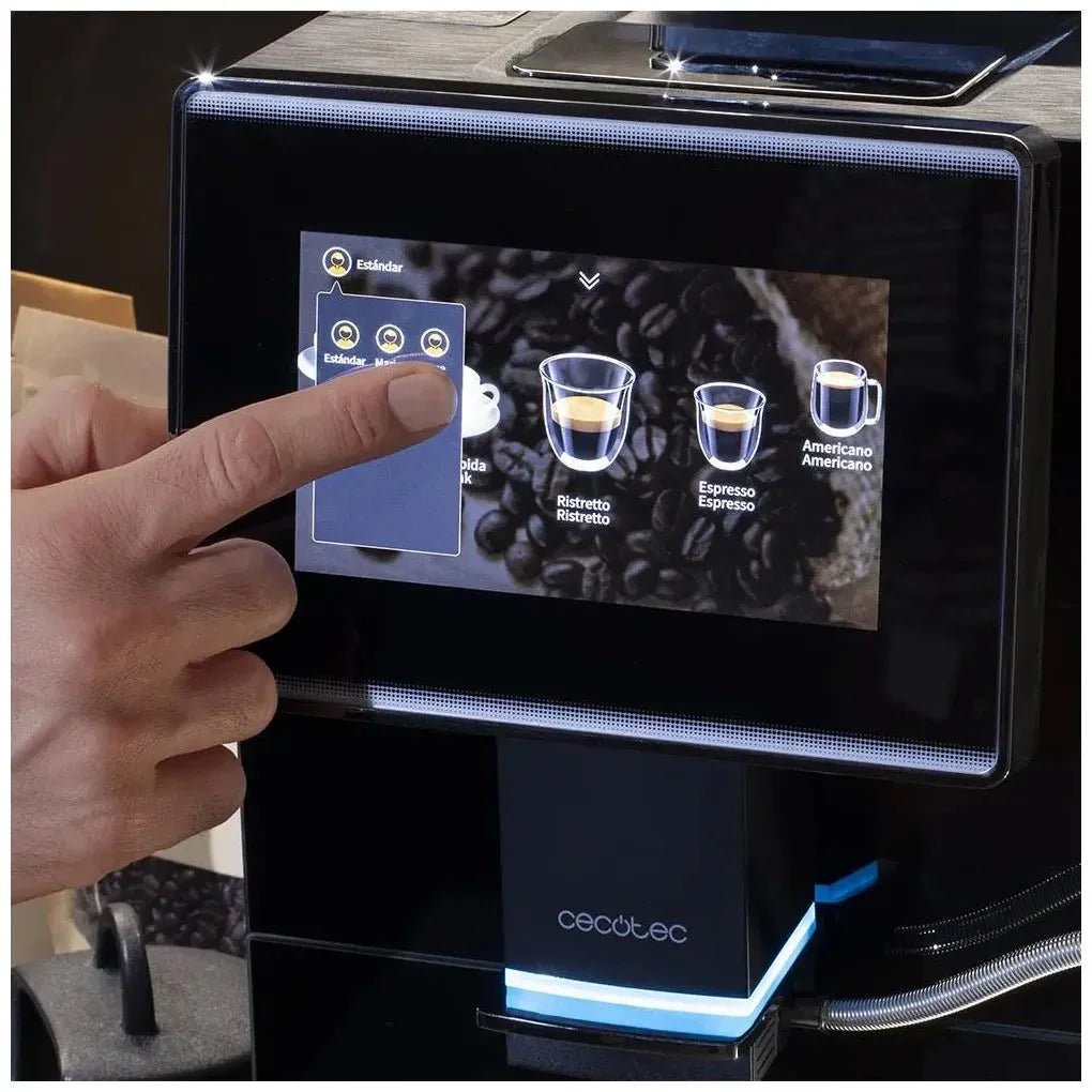Cafetera Superautomática Táctil: 19 Bares, Thermoblock y Personalización Total de Cecotec 4