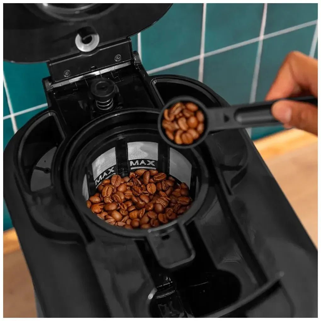 Cafetera de Goteo 12 Tazas con Molinillo y Aroma Intenso en Acero Inoxidable de Cecotec 6