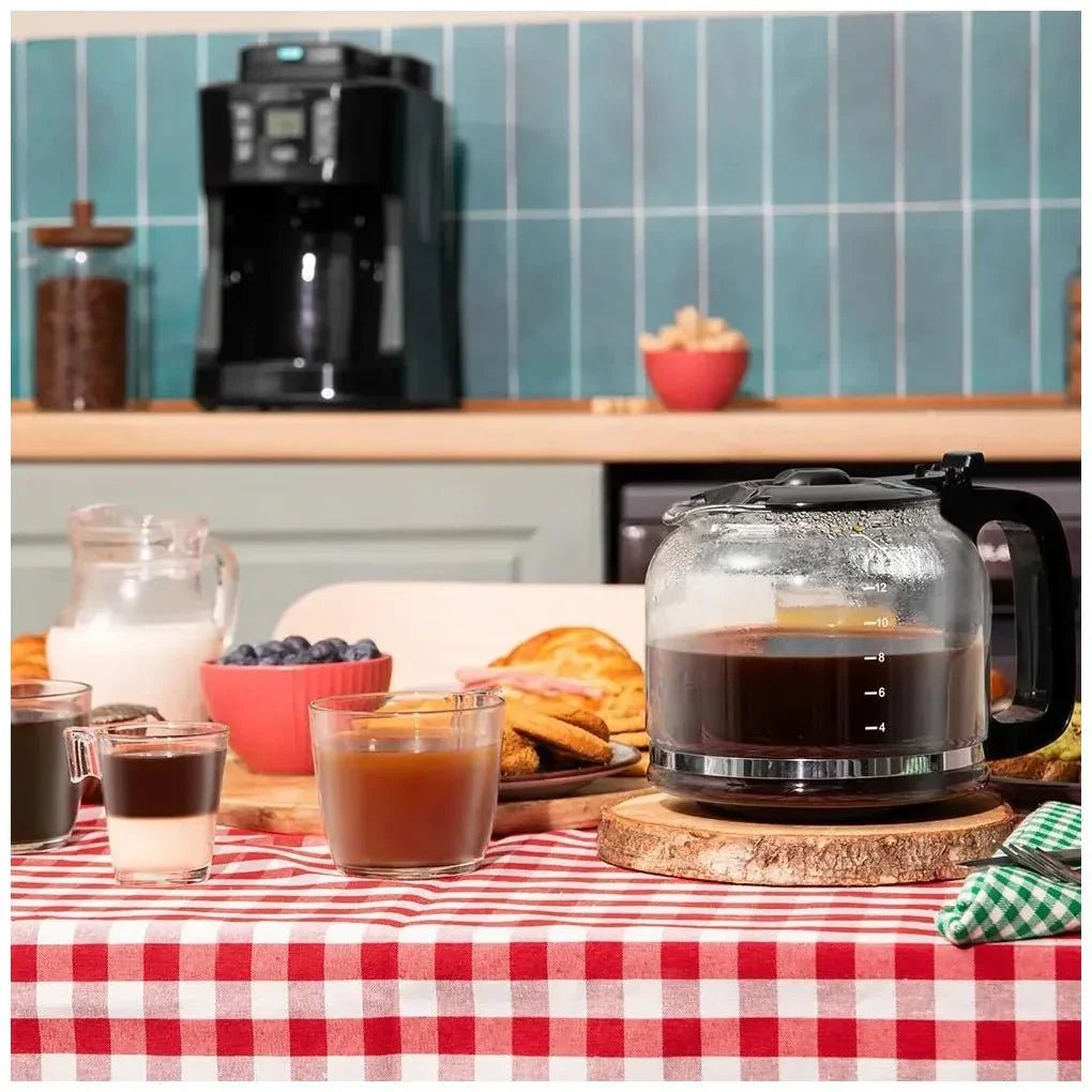 Cafetera de Goteo 12 Tazas con Molinillo y Aroma Intenso en Acero Inoxidable de Cecotec 7